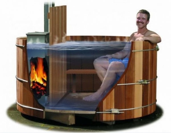 how wood fired hot tubs work wood burning design