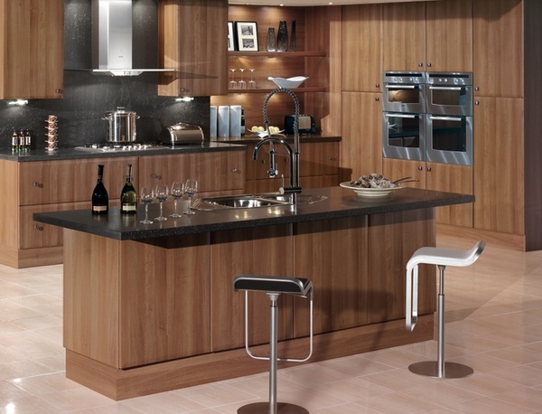 design furniture ideas walnut cabinets
