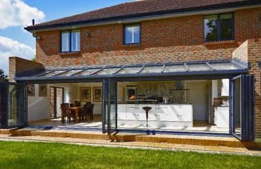 kitchen-diner-extensions-modern-kitchen-ideas-folding-glass-doors