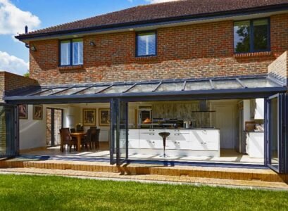 kitchen-diner-extensions-modern-kitchen-ideas-folding-glass-doors