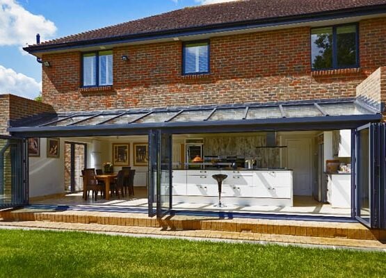 kitchen-diner-extensions-modern-kitchen-ideas-folding-glass-doors