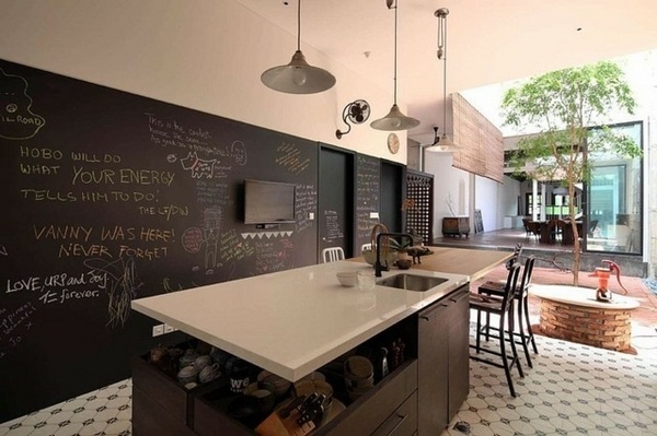 Kitchen Chalkboard Ideas Creative, Hobo Kitchen Island