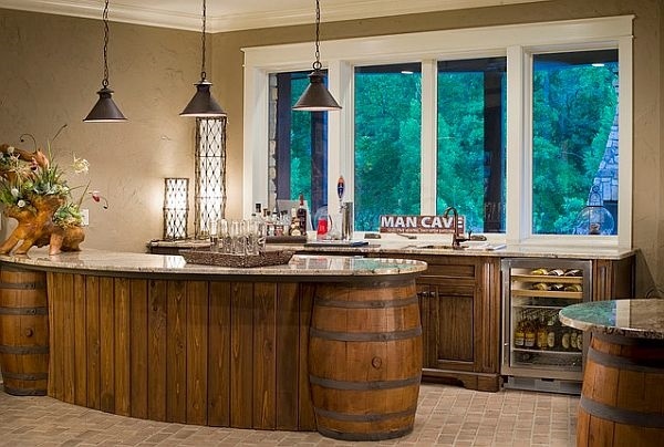 man-cave-design-ideas-home-bar-ideas-wine-cooler-wood-barrels