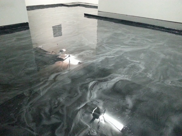 pros cons of epoxy modern floor finsih