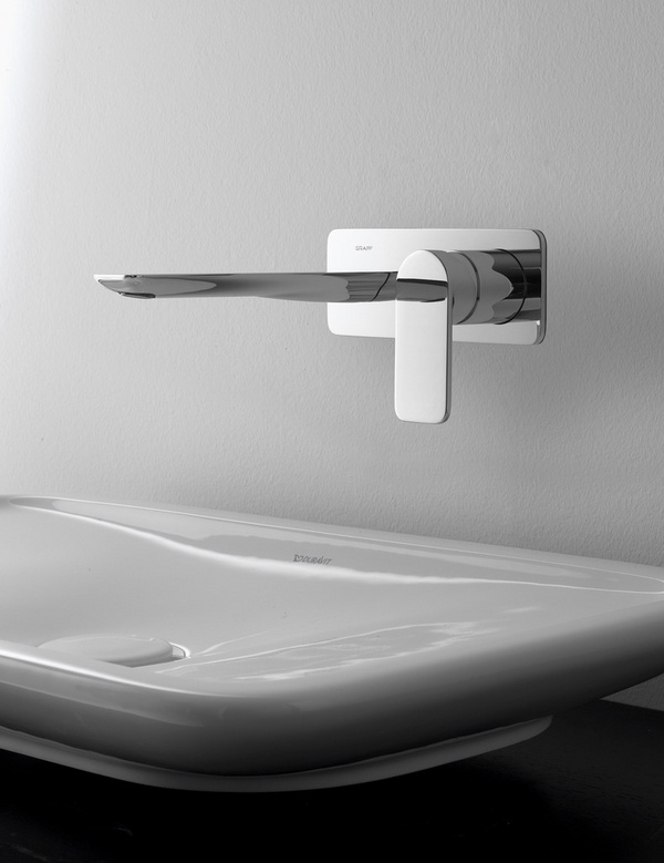 modern faucets Graff Sento collection wall mounted