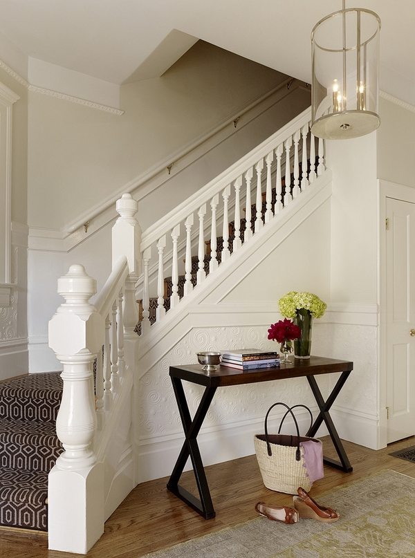 Antique newel post design house entry decorating ideas stair carpet