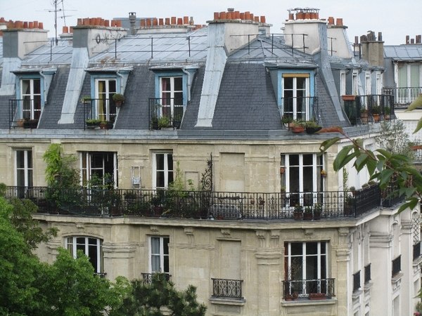 Paris Mansard roofs attic living space ideas house addition