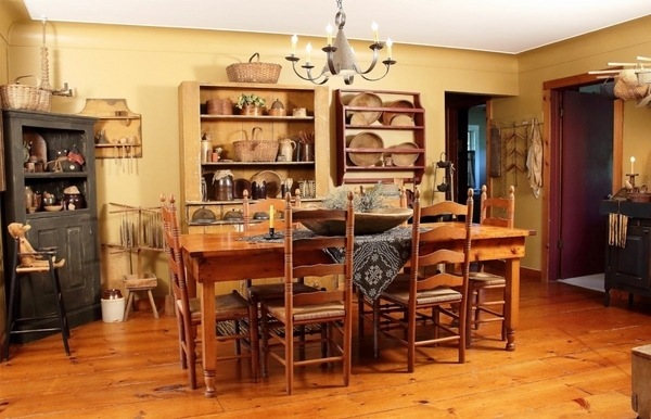 Primitive-decorating-ideas-living-room-kitchen-decor-ideas-rustic-style