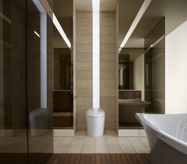 Tankless toilet design modern bathroom furniture space saving ideas