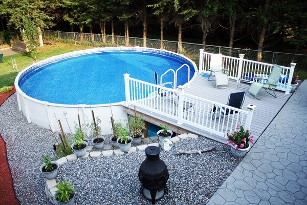 above ground pool materials pros cons