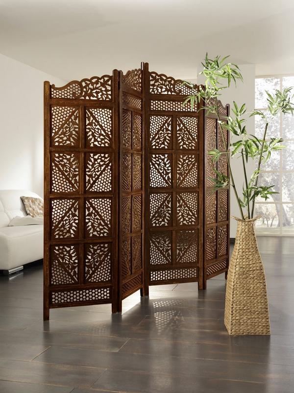 Stylish wood screens - room dividers and impressive house decoration