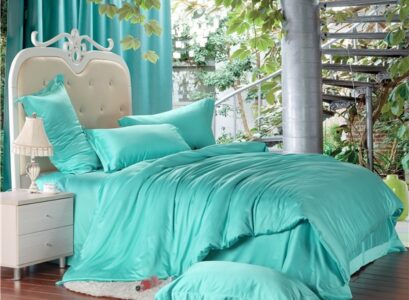 beautiful-turquoise-bedding-set-bedroom-decorating-ideas-elegant-bedroom-furniture