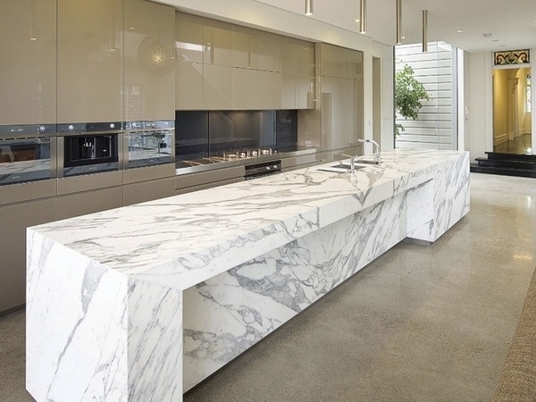 Amazing Kitchen Designs With Calacatta Marble Kitchen Countertops