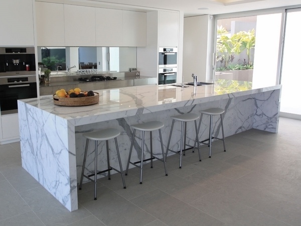 countertops island with bar stools white decor