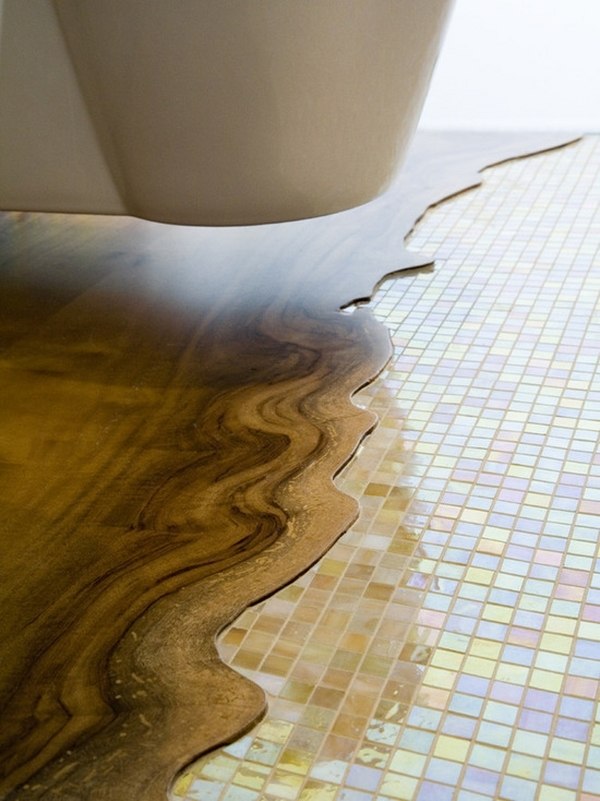 modern bathroom epoxy grout floor tiles ideas