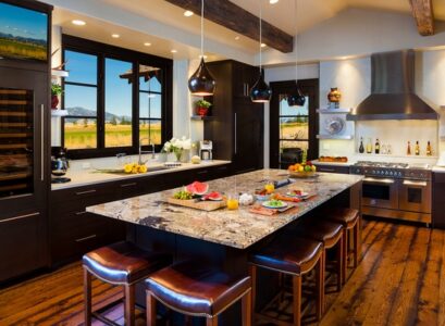 contemporary-kitchen-ideas-Juparana-delicatus-granite-countertops-kitchen-decor-ideas