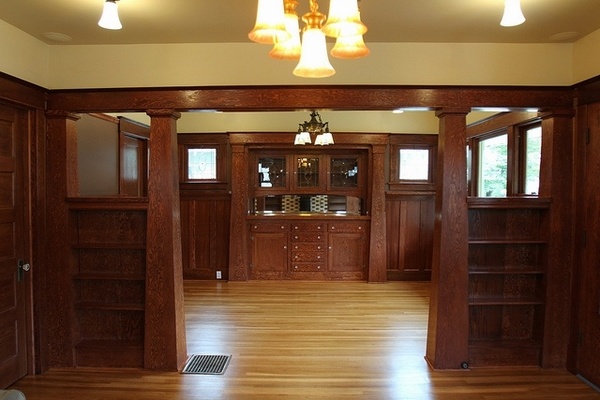 craftsman style homes design woodwork solid wood furniture