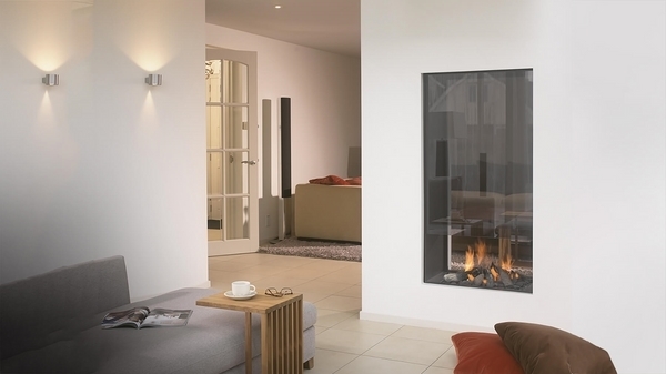 Exclusive Double Sided Fireplace Design Ideas In Modern Home Interiors Deavita