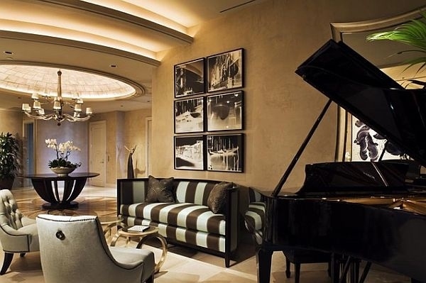 elegant living room interior design neutral colors