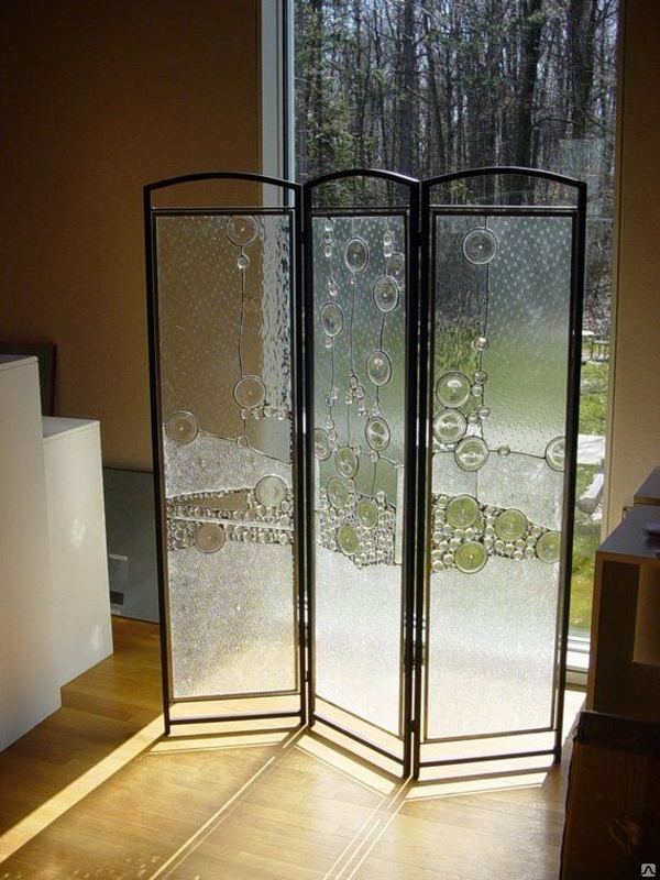 folding screen ideas glass panels