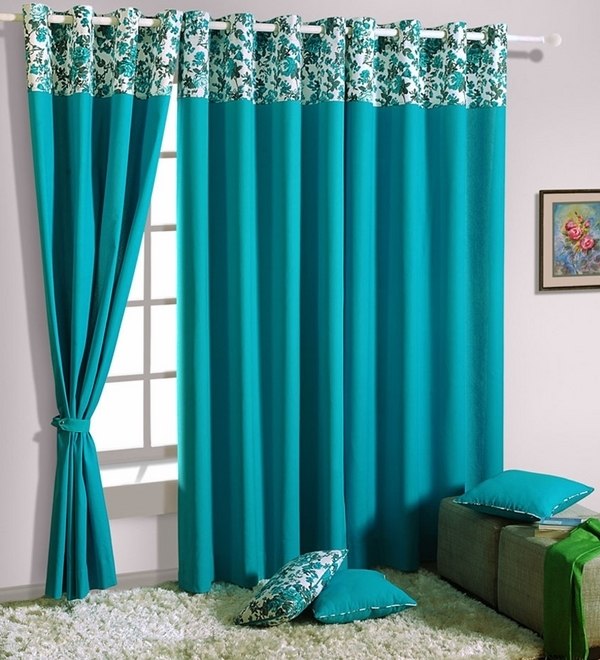 hookless turquoise curtains living room curtains design ideas