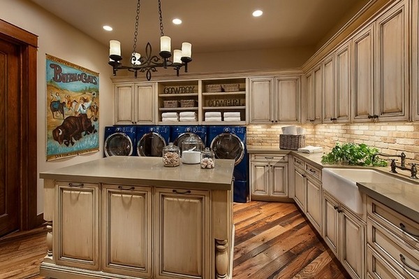 laundry-room-cabinets-antique white cabinet color wood flooring