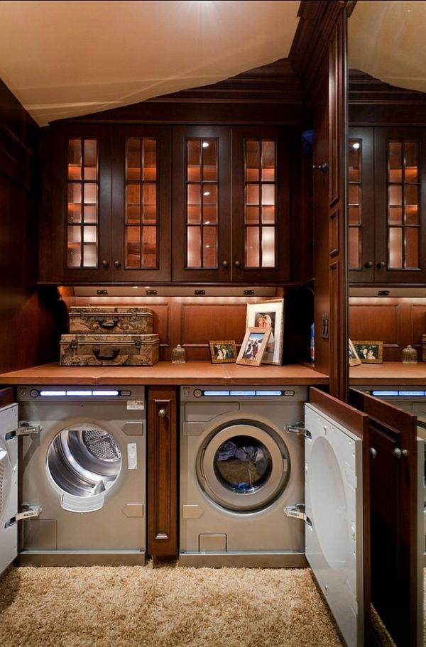 laundry-room-cabinets-colors-wood-cabinets-glass-fronts