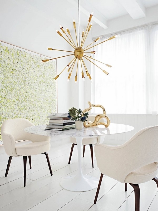 midcentury design ideas dining room interiors tulip table
