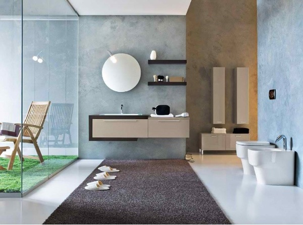 minimalist bathroom design ideas floating vanity low flow toilet