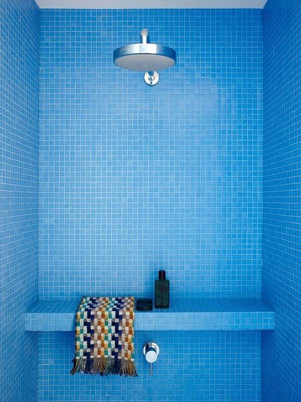 blue mosaic bathroom tiles grout epoxy pros and cons