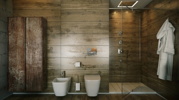 modern bathroom ideas open shower