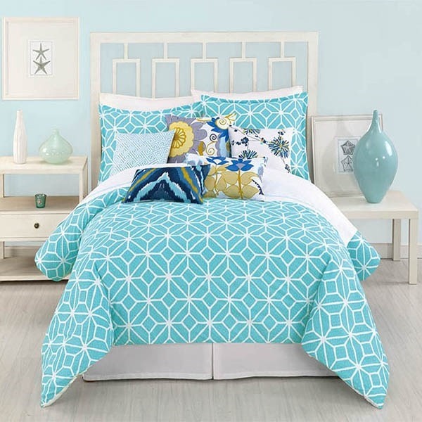 modern-bedding-turquoise-bedding-white-bedroom-furniture 