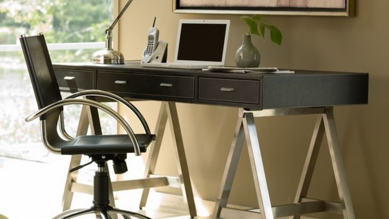 Sawhorse Desk Design Ideas A Chic And Simple Desk Solution