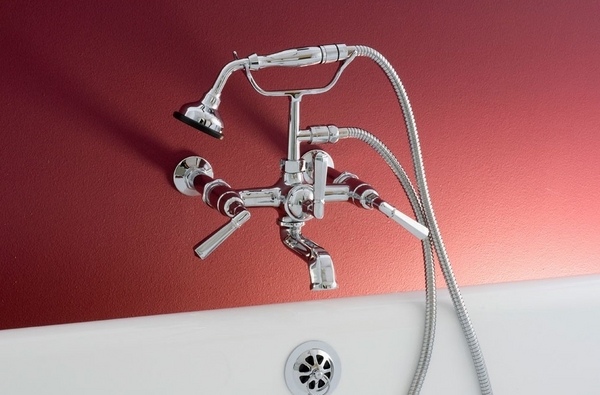 modern clawfoot tub faucet wall mounted tub filler design ideas