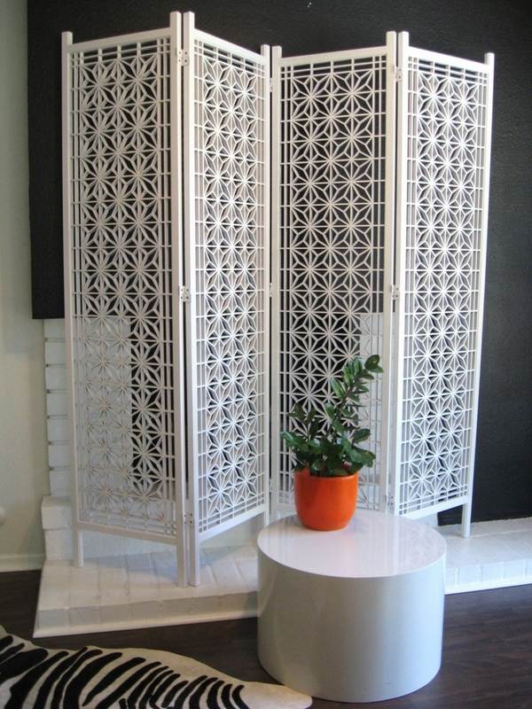 room partition ideas carved wood screen folding screens