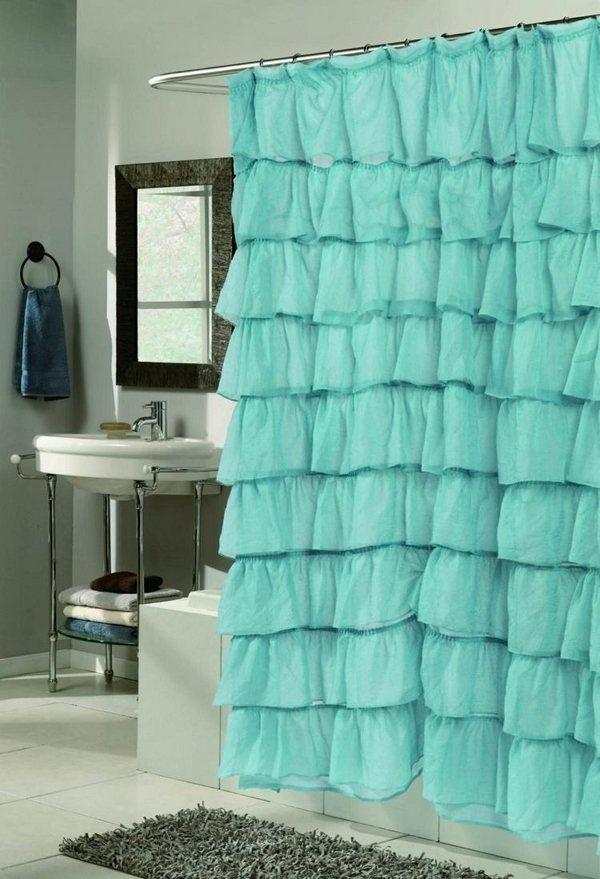 ruffled-bathroom-curtain-turquoise-accent-color-bathroom-decorating-ideas