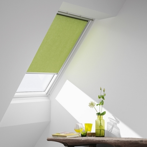 skylight blinds ideas green color window blind attic remodel ideas