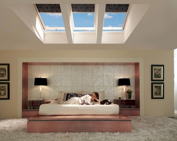 shades attic bedroom design 