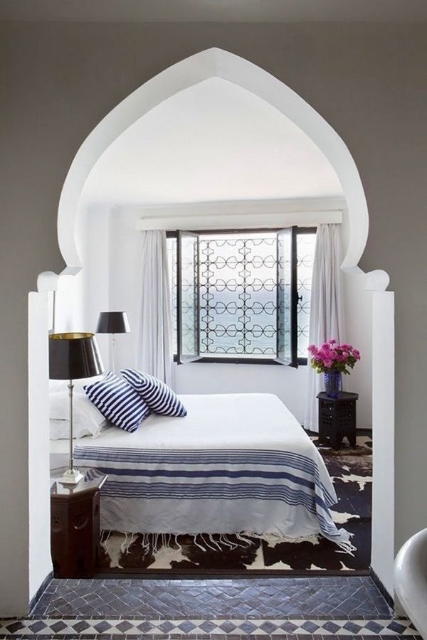 small decor arched door