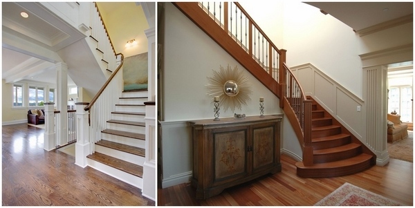 traditional staircase design ideas home entry decorating 