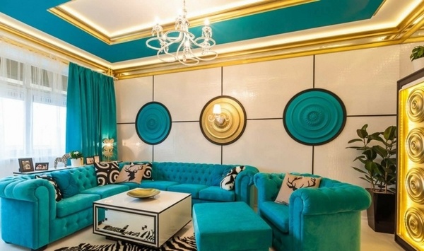 Turquoise furniture ideas – extravagant or harmonious ...