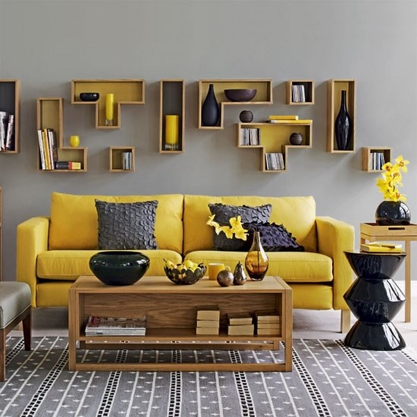 yellow-and-gray-living-room-interior-design-gray-wall-solo-yellow-sofa-wooden-coffee-table