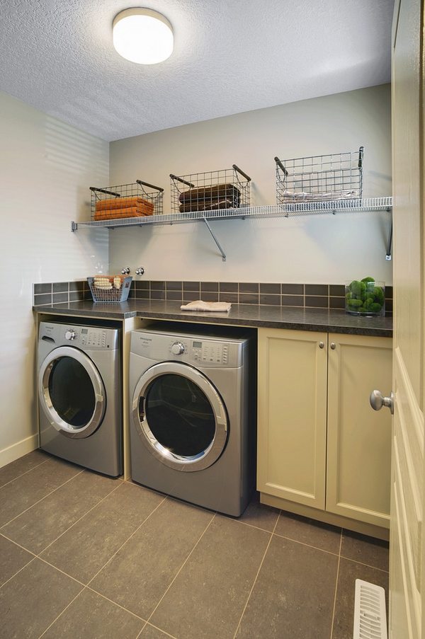Basement-laundry-room-ideas-basement remodel ideas laundry cabinets 