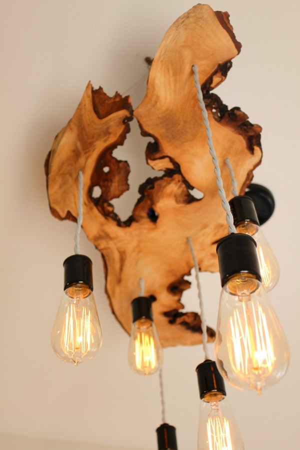 DIY-unique-Edison-bulb-chandelier-ideas-solid-wood-rustic-light-fixtures