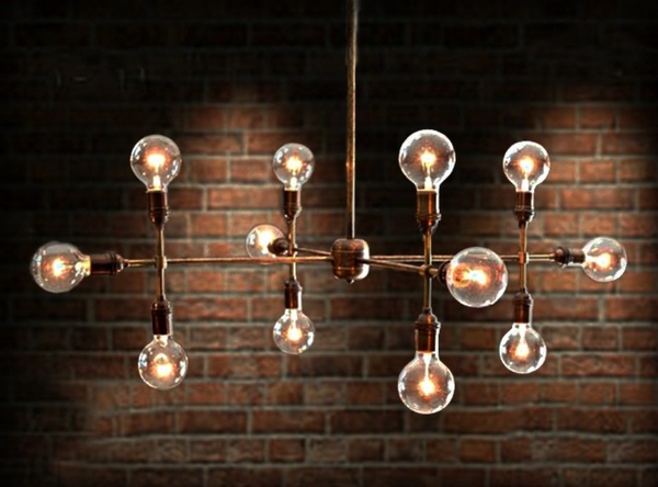 Edison Bulb Chandelier Design Ideas, Edison Bulb Ceiling Light Fixtures