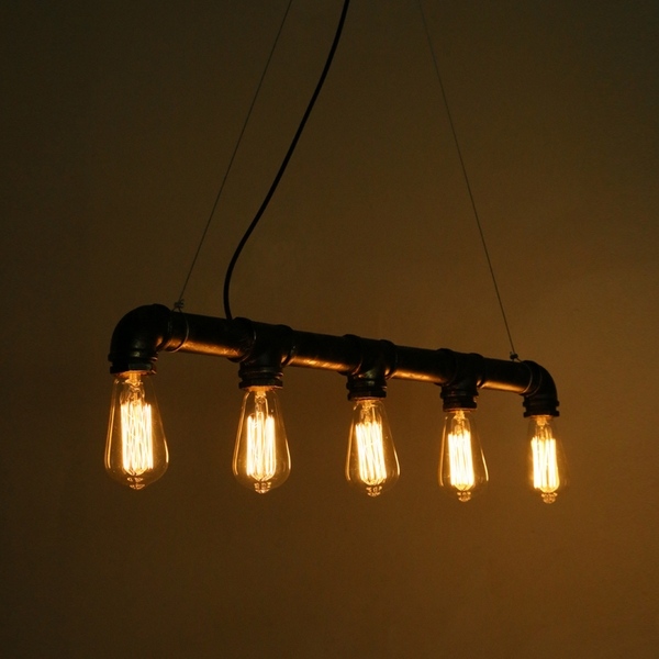 Edison-bulb-chandelier-design-ideas-industrial-style-decor