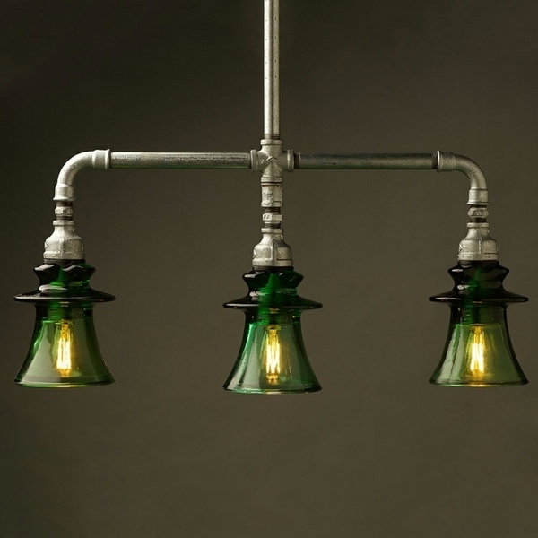 Edison-bulbs-pipes-green-glass-chandelier-design-ideas-industrial-style-decor-ideas