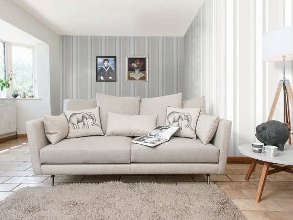  wallpaper design ideas gray sofa