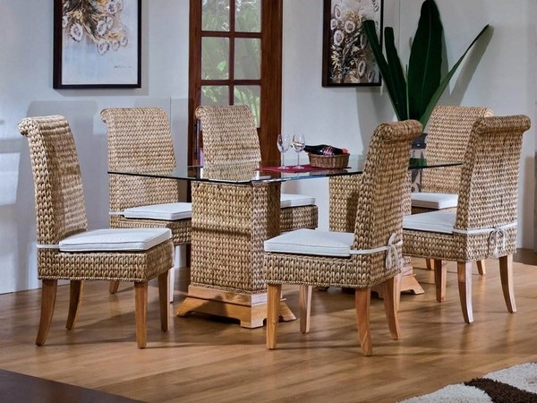 Seagrass-furniture-ideas-dining room chairs