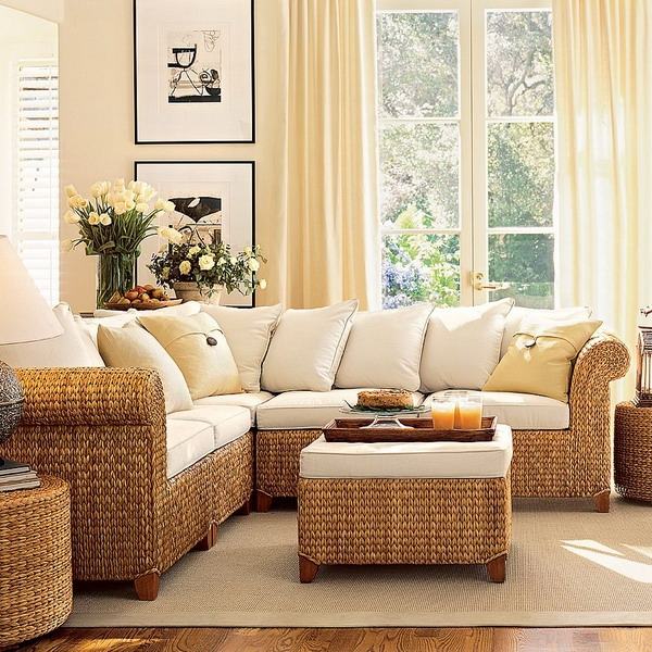 sunroom furniture-ideas-seagrass-sofa